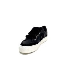 No Name No Name Strike Straps Cuir Noir Baskets