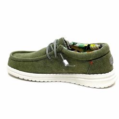 fusion Fusion Emma Textile Vert Sage Baskets