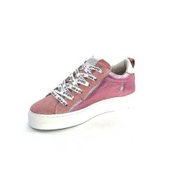 Semerdjian Semerdjian Smr Viken 11710 Cuir Rose Metallique Daim Rose Baskets