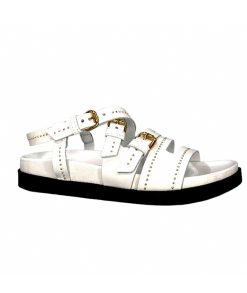 Mjus Mjus P44020 101 Cuir Blanc Sandales