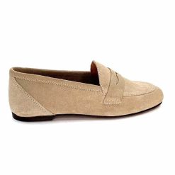 Ivoire0209b Ivoire 10648 Daim Beige Mocassins