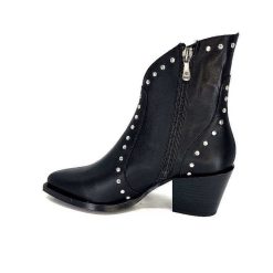 Dansi Dansi 6141 Cuir Noir Bottines