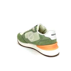 No Name No Name Tova Runner W Daim Vert Textile Vert Blanc Orange Baskets