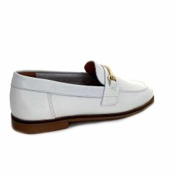 Ivoire0209b Ivoire 12646 Cuir Creme Mocassins