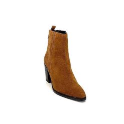 Ivoire0104a Ivoire 46112 Daim Cognac Bottines