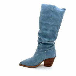 Alpe Alpe 50171126 Daim Bleu Ciel Bottes