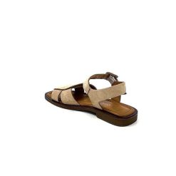 Ivoire0401a Ivoire 500.4314 Daim Beige Camel Sandales