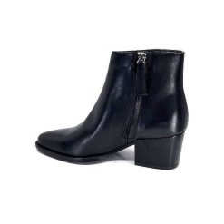 Ivoire0104a Ivoire 46105 Cuir Noir Bottines