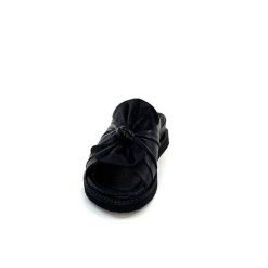 Ivoire-354 Ivoire 107911 Cuir Noir Mules