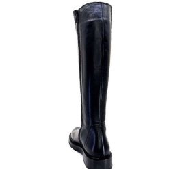 398-ivoire Ivoire 5276 Alexis Cuir Noir Bottes