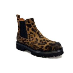 Ivoire0156 Ivoire 3250 Daim Leo Marron Bottines