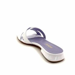 Ivoire0248 Ivoire 5237 Vernis Blanc Mules