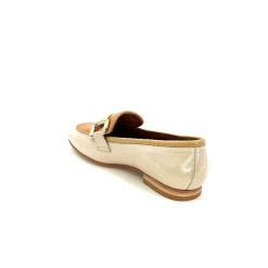 JHay Jhay 2213 Cuir Beige Orange Mocassins