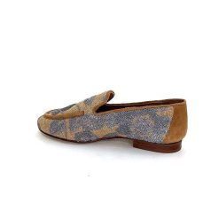 Pedro Miralles Pedro Miralles 14583 Textile Beige Glitter Bleu Ciel Mocassins