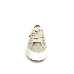 Armistice Stomp Sneaker Armistice Textile Beige Blanc Baskets