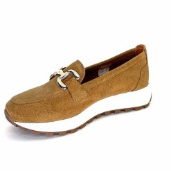 Ivoire0209b Ivoire 12875 Daim Taupe Mocassins