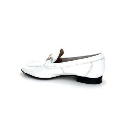 Ivoire0236a Ivoire 54564Dl Cuir Blanc Mocassins