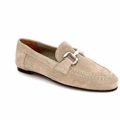 Ivoire0209b Ivoire 12807 Daim Beige Mocassins