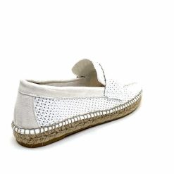 Gaimo Gaimo Zona Textile Blanc Mocassins