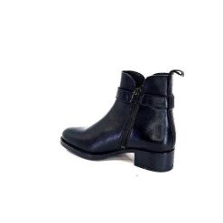 We Do Ivoire 99766 Cuir Noir Bottines