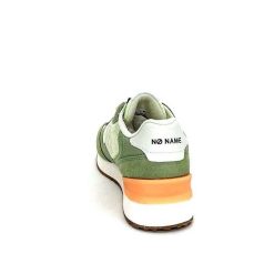 No Name No Name Tova Runner W Daim Vert Textile Vert Blanc Orange Baskets