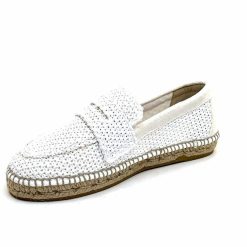 Gaimo Gaimo Zona Textile Blanc Mocassins