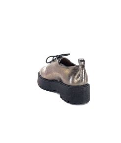 Minka Minka Dunvel Cuir Metal Taupe Lacets