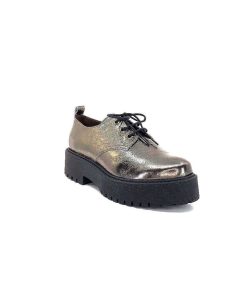 Minka Minka Dunvel Cuir Metal Taupe Lacets