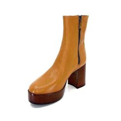 l'arianna L'Arianna Tr1556 Cuir Camel Bottines