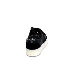 No Name No Name Strike Straps Cuir Noir Baskets