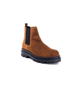 Ivoire0351a Ivoire 9615312 Daim Marron Bottines