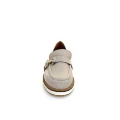 Ivoire0347b Ivoire K557 Cuir Creme Mocassins