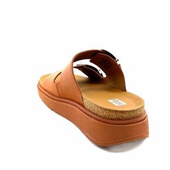 Fitflop Fitflop He8/592 Cuir Camel Mules