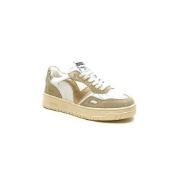 Victoria Victoria 12571119 Cuir Blanc Daim Beige Baskets