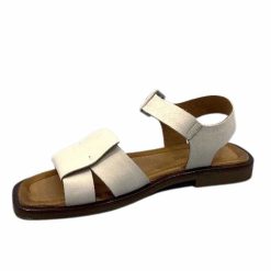 Ivoire0401a Ivoire 500.4314 Cuir Creme Sandales