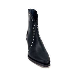 Dansi Dansi 6141 Cuir Noir Bottines