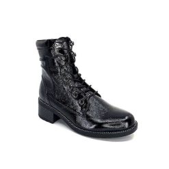 Regarde Le Ciel Regarde Le Ciel Emily 40 Cuir Noir Bottines