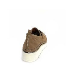 XSA Xsa 9977 Cuir Vernis Daim Beige Mocassins