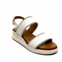 Inuovo Inuovo 95005 Cuir Creme Plateformes