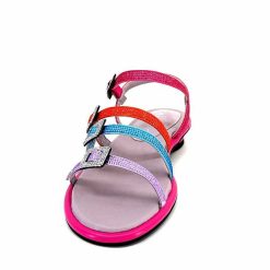 noa harmon Noa Harmon 9647 M18 Strass Rose Orange Bleu Violet Sandales