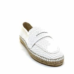 Gaimo Gaimo Zona Textile Blanc Mocassins