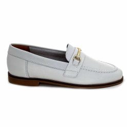 Ivoire0209b Ivoire 12646 Cuir Creme Mocassins