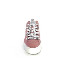 Semerdjian Semerdjian Smr Viken 11710 Cuir Rose Metallique Daim Rose Baskets