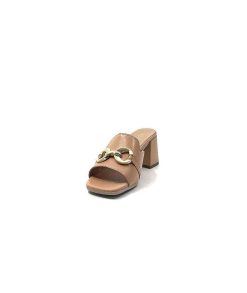 Ivoire0351a Ivoire 8455926 Cuir Sabbia Mules