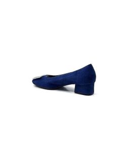 Requin Reqins Karisse Daim Bleu Ocean Ballerines