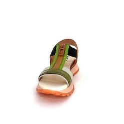 Hispanitas Hispanitas Chv 243308 Cuir Vert Orange Plateformes