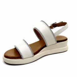 Inuovo Inuovo 95005 Cuir Creme Plateformes