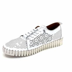 384-ivoire Ivoire Hy2020 Cuir Blanc Baskets