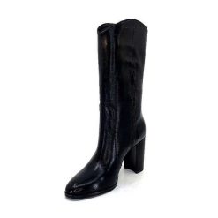 Ivoire0341a Ivoire Ar 144 Cuir Noir Bottes