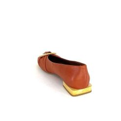 angel alarcon Angel Alarcon 24004 Cuir Orange Ballerines